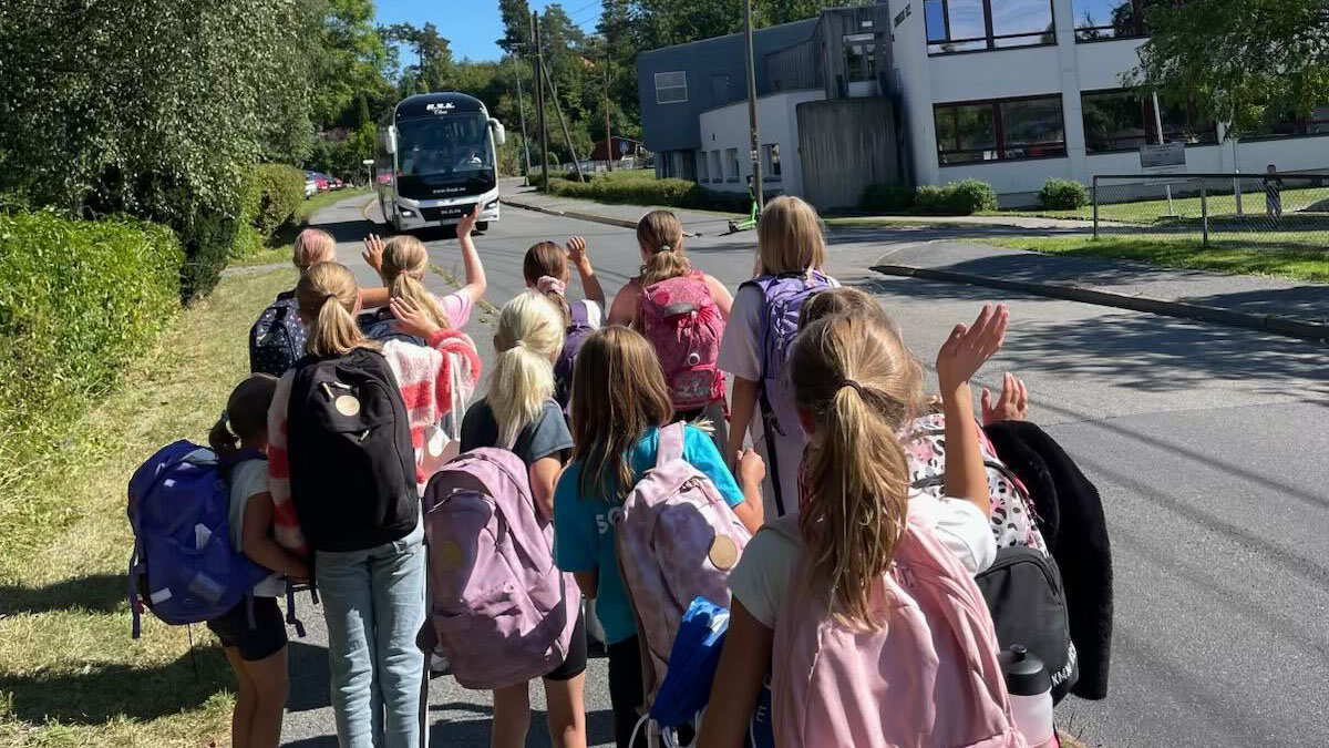 Fra 12 til 45 dansere - og fornøyde barn og foresatte